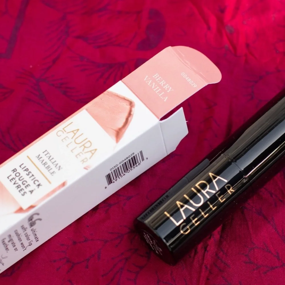 Laura Geller Italian Marble Lipstick - Berry Vanilla 0.12 oz/3.4 g - Picture 4 of 5
